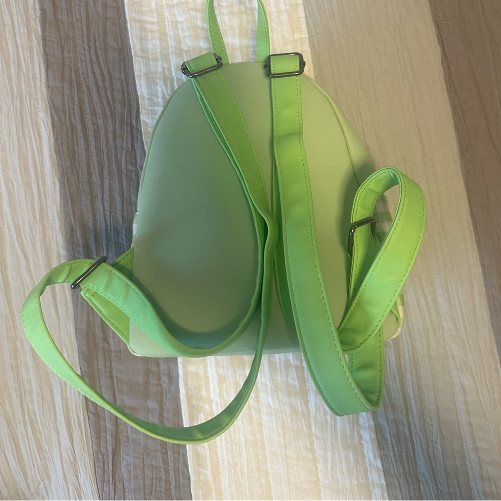 Sanrio Loungefly Exclusive Keroppi Gingham Mini Backpack - Picture 8 of 8